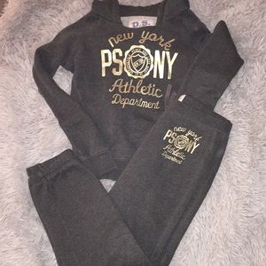 P.s from Aeropostale hoodie and pants